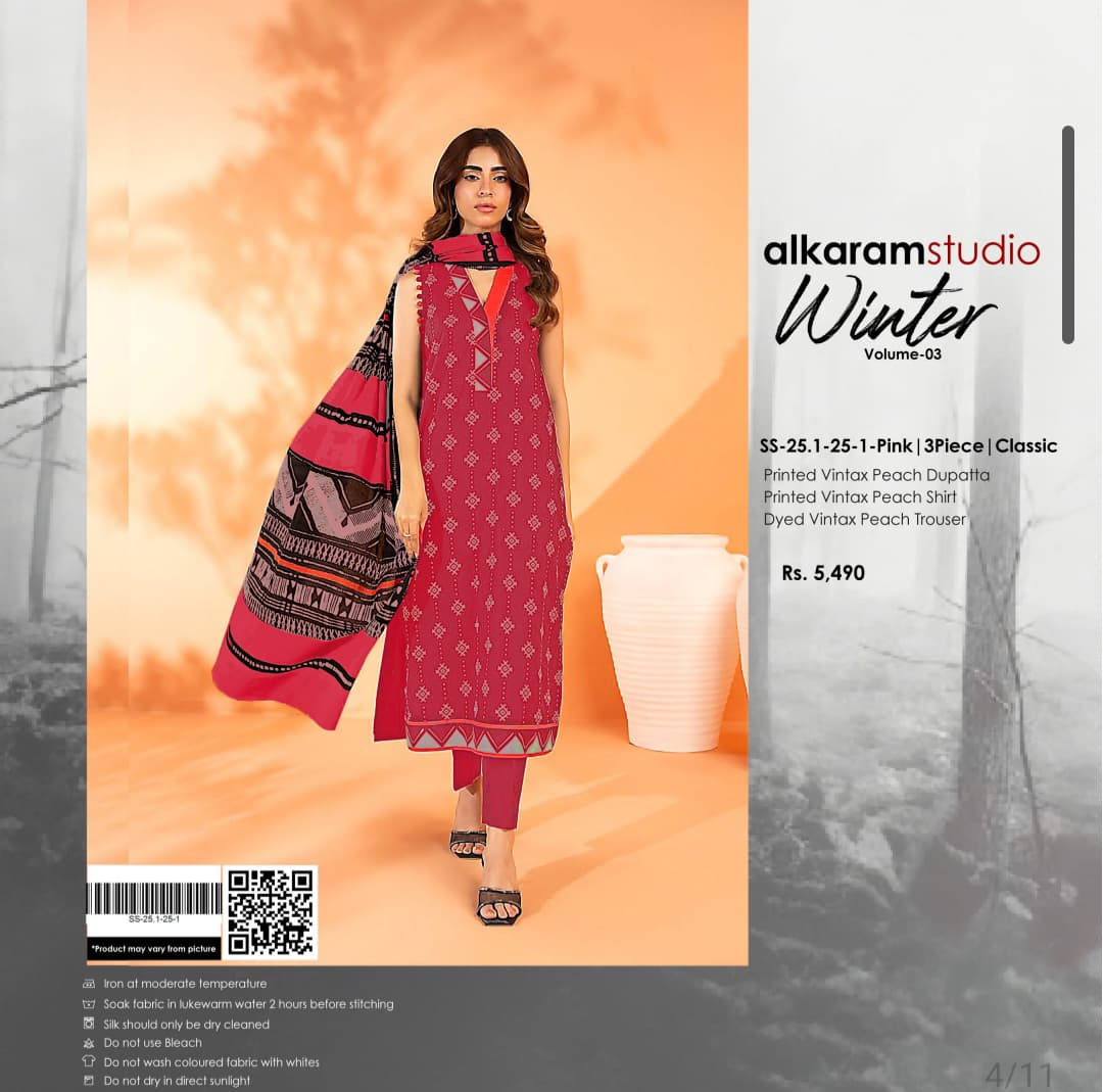 Alkaram Studio Winter Collection 2025