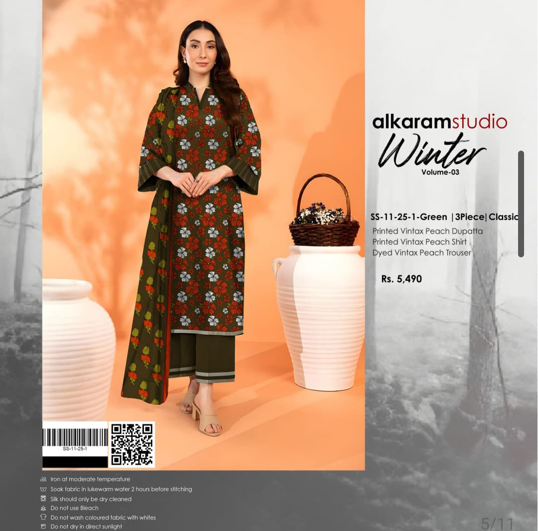 Alkaram Studio Winter Collection 2025