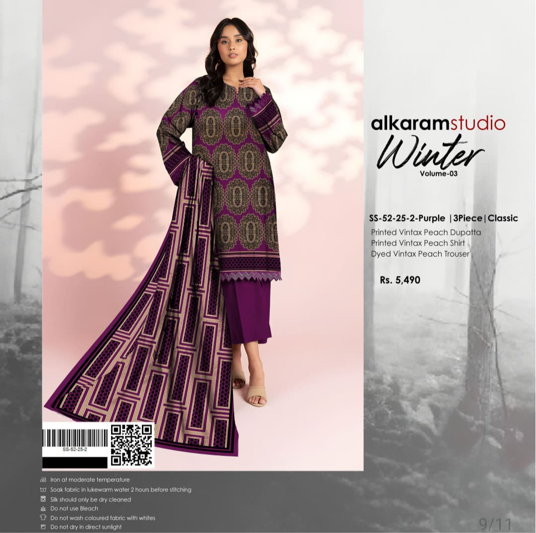 Alkaram Studio Winter Collection 2025