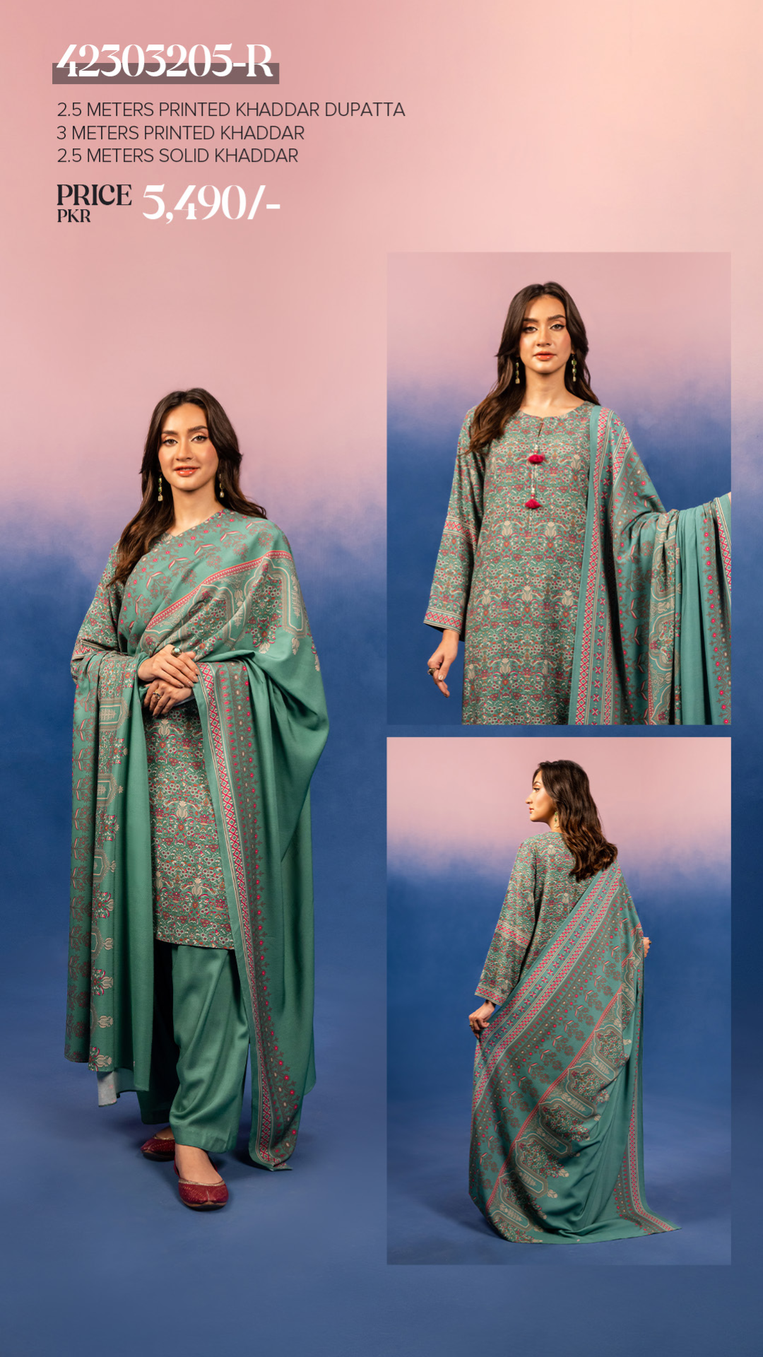 Nishat Winter Collection Khaddar 2025